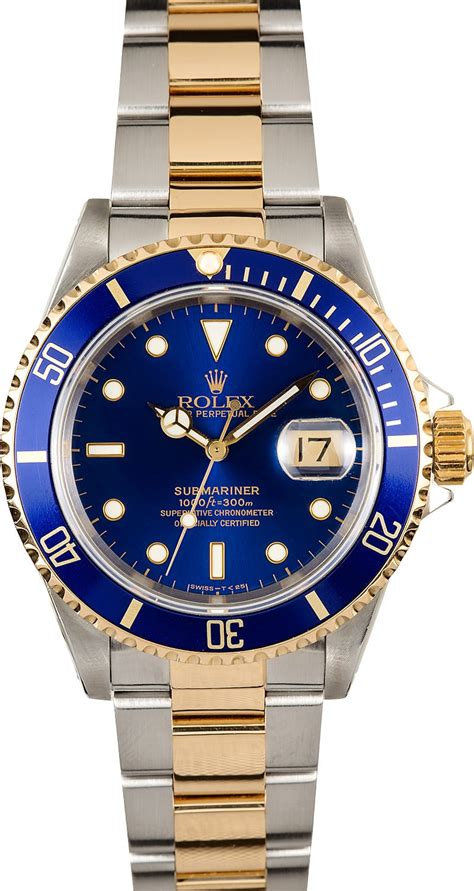 rolex sub 16613 ln|rolex 16610 blue bezel.